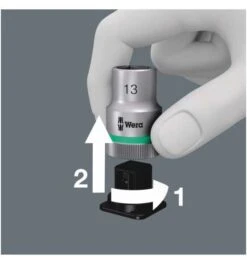Wera 8006 SC 1 Zyklop Hybrid-Knarrensatz, 1/2"-Antrieb, Metrisch, 13-tlg. -Werabahco Verkaufe wera knarren 809755 czm 2