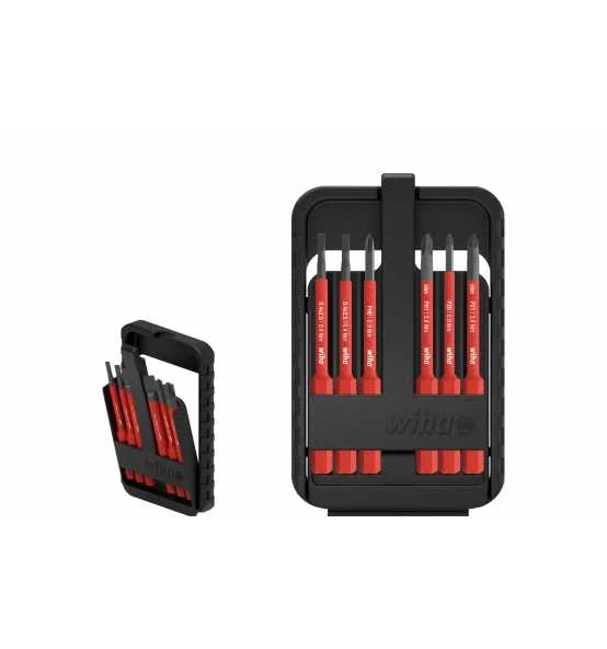 Wiha Bit Set SlimBit Electric Schlitz, Phillips, Pozidriv 7-tlg. Inkl. SlimBit-Box (43160) 3 Wiha Bit Set SlimBit Electric Schlitz, Phillips, Pozidriv 7-tlg. Inkl. SlimBit-Box (43160)