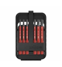 Wiha Bit Set SlimBit Electric Sechskant 7-tlg. Inkl. SlimBit-Box (43156)